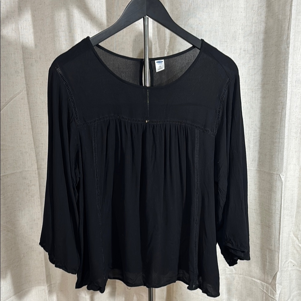 Old Navy Black Blouse